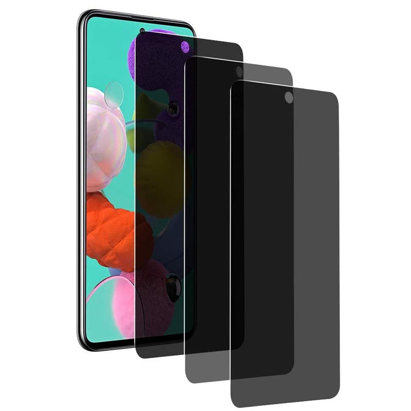 HKM-170771 Tempered Glass Anti-Peeping HD Film for Samsung Mobile Phones