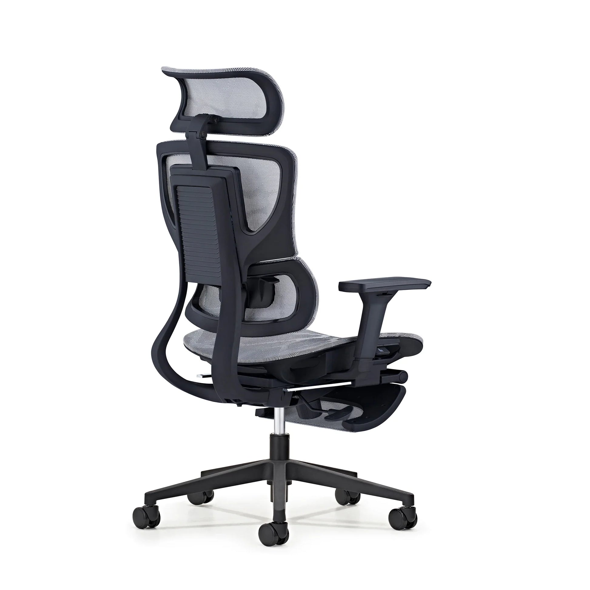 HKM-170835 Ergonomic High Back Mesh Executive Swivel Office Chair with Footrest