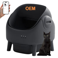 HKM-170835 Extra Large Automatic Cat Litter Box with Easy Clean Features and Remote Control