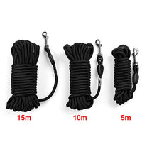 HKM-1708733 Durable Nylon Dog Leash for Medium and Large Dogs - Long Tracking Round Rope Options Available