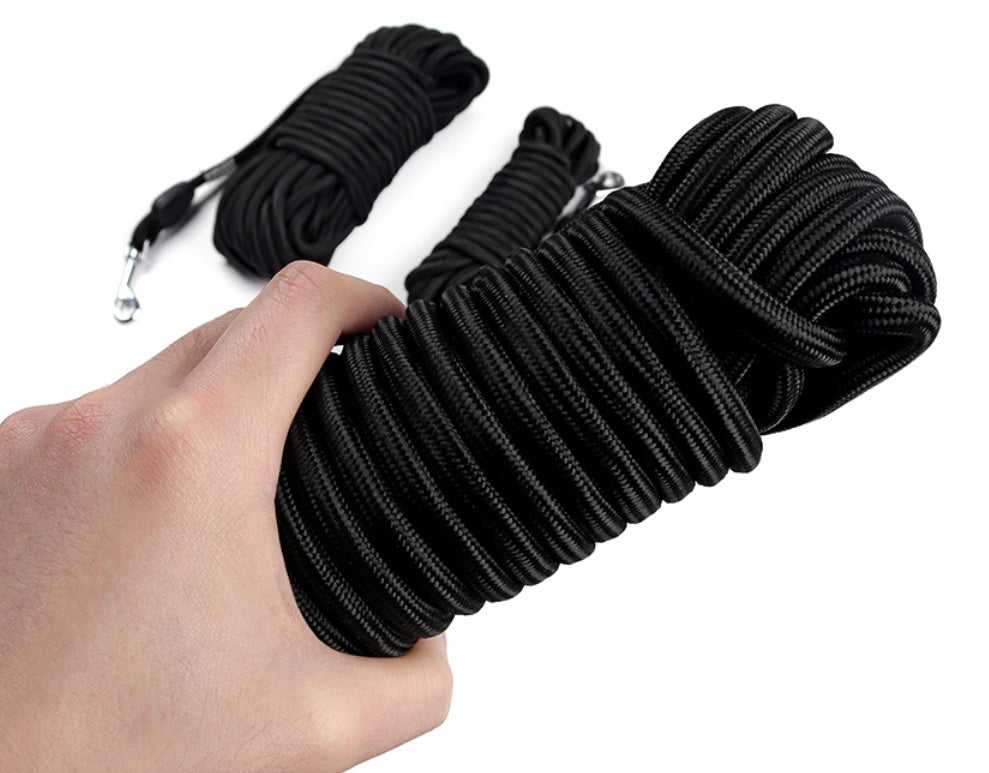 HKM-1708733 Durable Nylon Dog Leash for Medium and Large Dogs - Long Tracking Round Rope Options Available