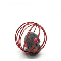 HKM-1709757 Wooden Cat Stick Toy with Hemp Feather Rope and Bell for Playful Kittens