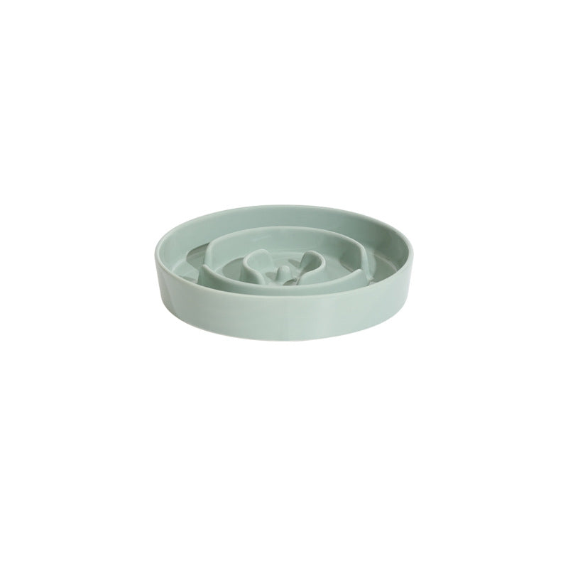 HKM-1710909 Ceramic Slow Feeding Bowl for Dogs with Neck Protection - Available in Multiple Colors