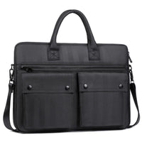 HKM-171091 Casual Oxford Briefcase for 14 Inch Laptop - Multifunctional & Wear-Resistant Business Handbag with Large Capacity