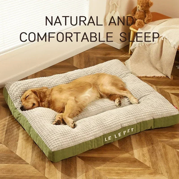 HKM-1712189 Cozy Fleece Pet Blanket and Detachable Cushion Mat for Small to Large Dogs and Cats
