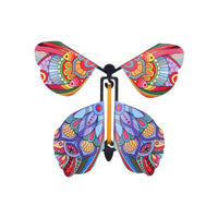 HKM-171219 Magic Flying Butterfly Toy – Rubber Band Powered Fun for Kids Ages 2 and Up