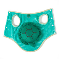 HKM-1713085 Cute Green Turtle Flannel Pet Clothing for Dogs and Cats - Sizes S to XXL