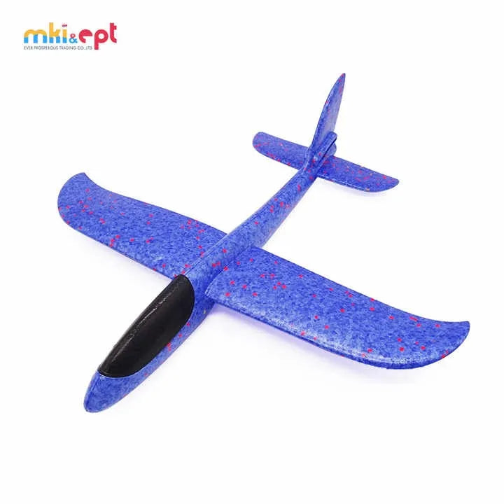 HKM-171347 Kids Foam Hand Throwing Plane Toy - Fun Outdoor Model for Ages 2-7