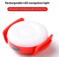 HKM-1713981 LED Dog Safety Light for Nighttime Walks - Black, Green, Blue, Red