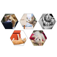 HKM-1714365 Cat Scratching Pad - Sisal and EVA Material with Skid-Proof Base - Durable Nail Claw Sharpener Mat for Indoor Cats