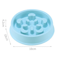HKM-1714877 Anti-Choking Slow Feeder Pet Bowl for Safe and Easy Eating