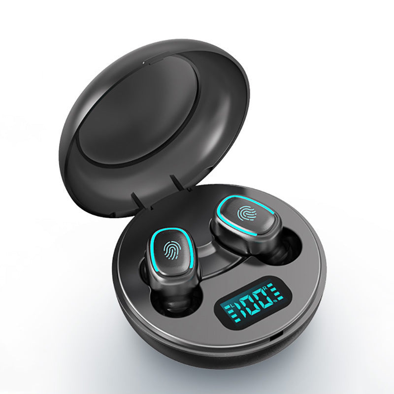 HKM-171603 Bluetooth 5.0 TWS Binaural Headset with Multi-Point Connection and Battery Display
