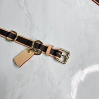 HKM-1716669 Japanese and Korean-Style Leather Pet Collar in Various Sizes