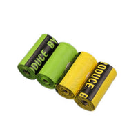 HKM-1716925 Degradable Dog Poop Bags - 24 Rolls, Eco-Friendly, Biodegradable Material, Convenient Size 23x33cm & 20x23cm