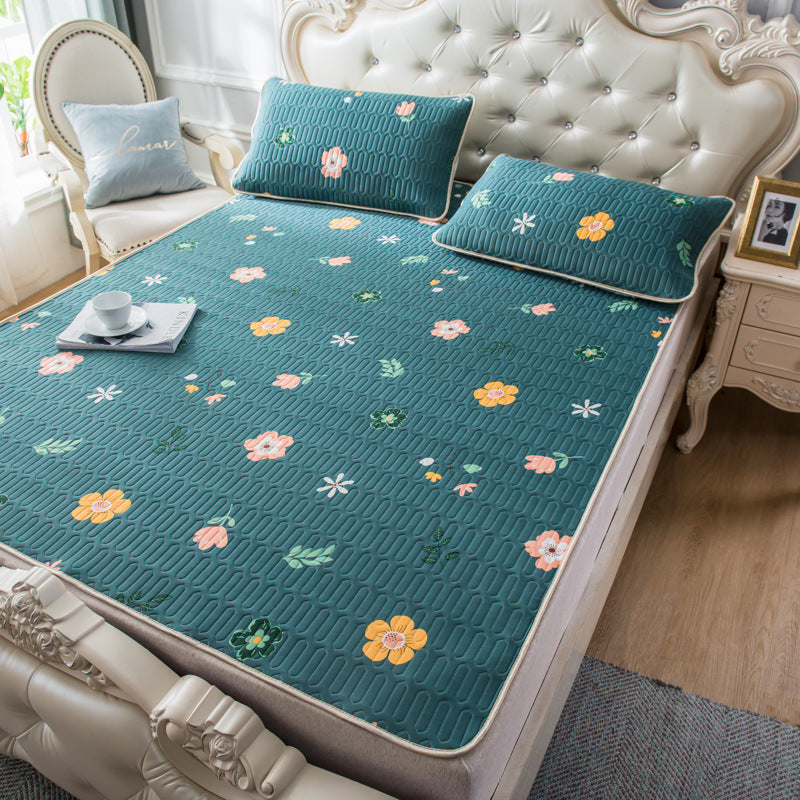 HKM-171859 Latex Summer Mat Set - 3 Folding Pieces (90x120cm, 120x200cm, 150x200cm, 180x200cm) with Pillow Cases