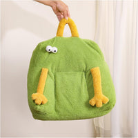 HKM-1719101 Multi-Color Cute Wind Cartoon Pet Nest for Small and Medium Cats and Dogs, Washable Bed, All Seasons Use