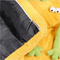 HKM-1719101 Multi-Color Cute Wind Cartoon Pet Nest for Small and Medium Cats and Dogs, Washable Bed, All Seasons Use