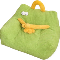 HKM-1719101 Multi-Color Cute Wind Cartoon Pet Nest for Small and Medium Cats and Dogs, Washable Bed, All Seasons Use