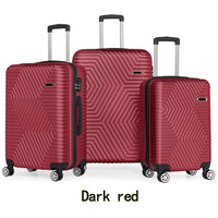 HKM-171923 Girls' Trolley Suitcase & Bag Set for Travel with Wheels and Seating Feature