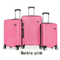 HKM-171923 Girls' Trolley Suitcase & Bag Set for Travel with Wheels and Seating Feature