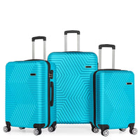 HKM-171923 Girls' Trolley Suitcase & Bag Set for Travel with Wheels and Seating Feature