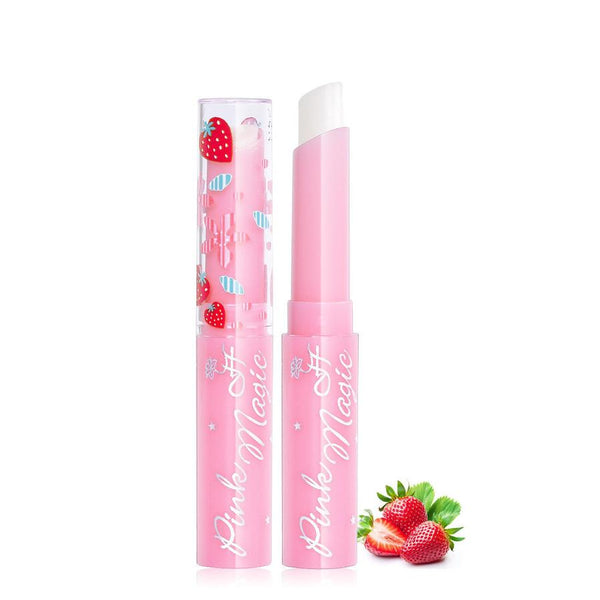 HKM-171923 Moisturizing Color-Changing Lipstick in Strawberry - Versatile 1.7g Lip Color