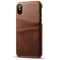 HKM-171923 Slim PU Leather Wallet Case with Credit Card Holder for Phones