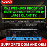 HKM-172051 AV-502C Stereo Home Theatre Receiver with USB, SD, FM, and Bluetooth Connectivity