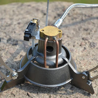 HKM-172051 Portable Windproof Camping Gas Stove BRS-11 Folding Outdoor Gas Burner Cooker