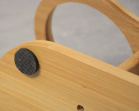 HKM-1720637 Wooden Removable Neck Protector for Dogs and Cats with Food Basin