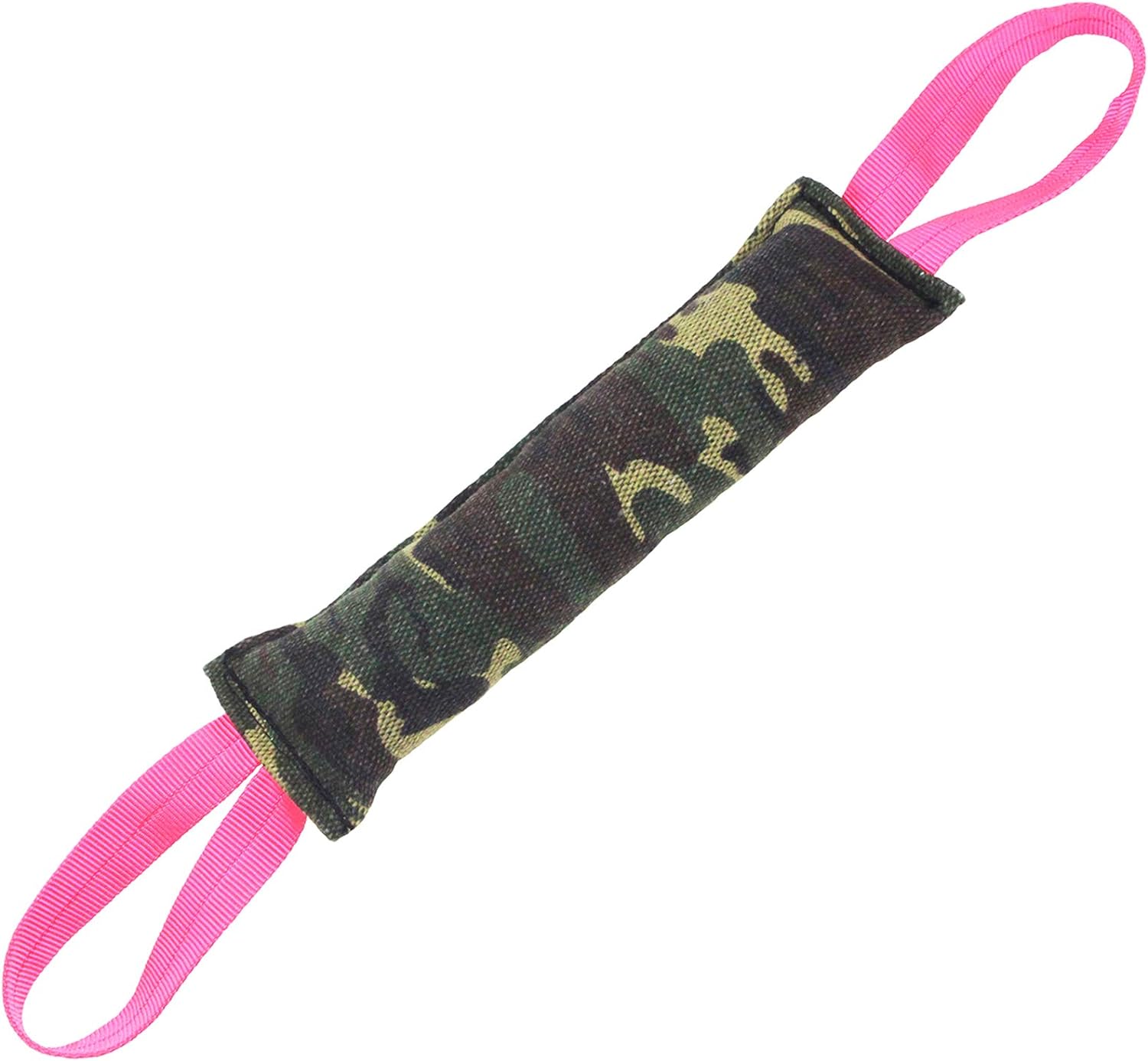 HKM-1723709 Durable Jute Dog Tug Toy with Handles for Interactive Play and Training, Perfect for Small and Medium Dogs