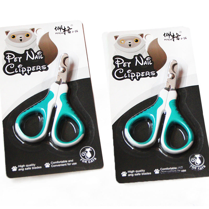 HKM-1724221 Ergonomic Stainless Steel Cat Nail Clippers with 150-Degree Elbow Design, Sharp & Durable Edge, Ideal for Small Pets