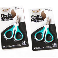 HKM-1724221 Ergonomic Stainless Steel Cat Nail Clippers with 150-Degree Elbow Design, Sharp & Durable Edge, Ideal for Small Pets