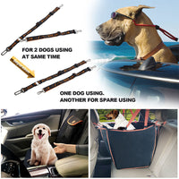 HKM-1725245 Rear Oxford Cloth Pet Car Mat - 130x148x52cm for Comfortable Pet Travel