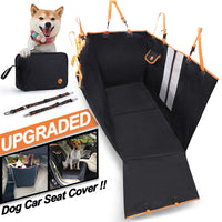 HKM-1725245 Rear Oxford Cloth Pet Car Mat - 130x148x52cm for Comfortable Pet Travel