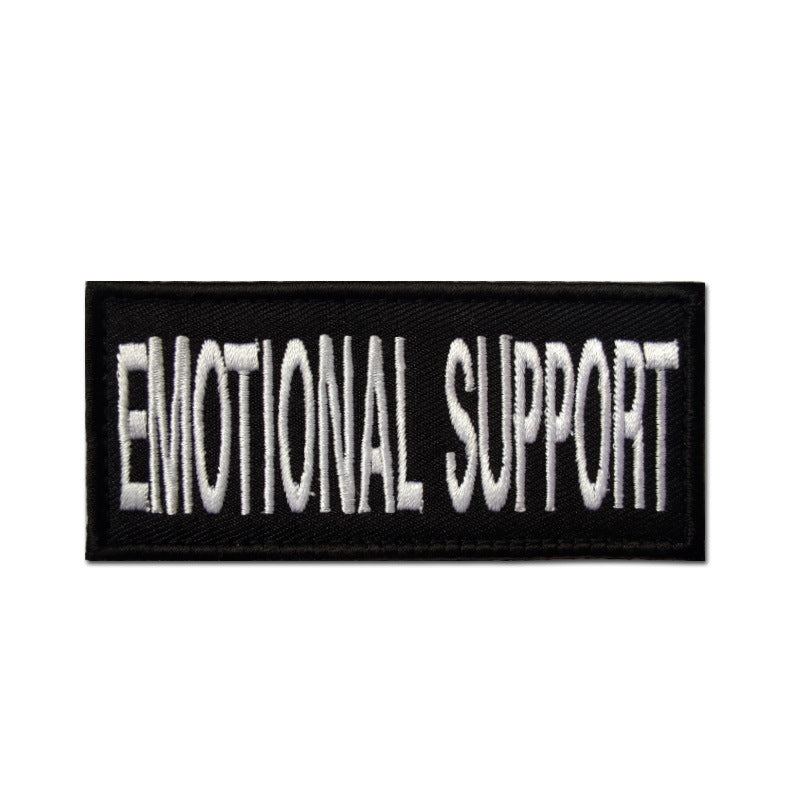 HKM-1725501 Embroidered Velcro Pet Carrier Stickers for Service and Support Dogs