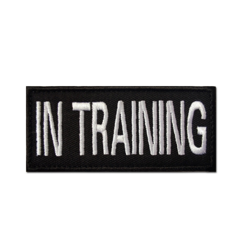 HKM-1725501 Embroidered Velcro Pet Carrier Stickers for Service and Support Dogs