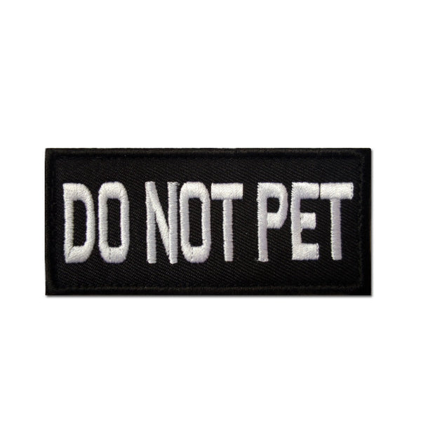 HKM-1725501 Embroidered Velcro Pet Carrier Stickers for Service and Support Dogs