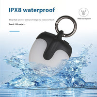 HKM-1728189 U-Shaped Double-Sided LED Dog Walking Light with Multiple Color Modes, Waterproof and Adjustable Visibility