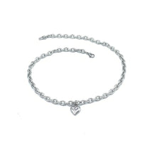 HKM-1728829 Love Heart Pendant Necklace for Pets - Stainless Steel, Multiple Lengths Available in Gold and Silver