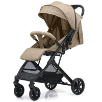 HKM-172883 Compact Folding Iron Frame Stroller for Infants - Lightweight Baby Pram Buggy Carriage