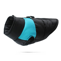 HKM-1730621 Cotton Padded Vest for Big Dogs - Autumn & Winter Wear in Blue, Red, Green, Pink, Sizes S to 5XL
