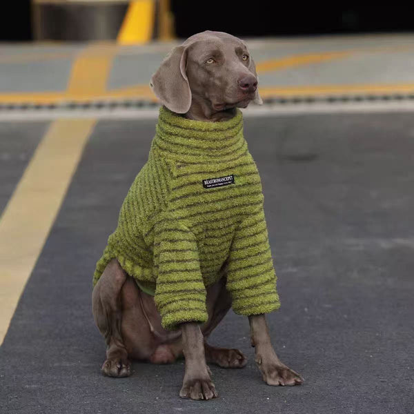 HKM-1730749 Cozy Warm Fleece Sweater for Medium to Large Dogs - Various Sizes & Colors Available