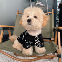 HKM-1731005 Stylish Pet Sunglasses with Pearl Accents - Small & Large Sizes Available
