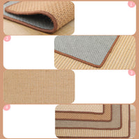 HKM-1732157 Sisal Cat Scratch Mat - Scratch-Resistant & Wear-Resistant, Available in Multiple Sizes