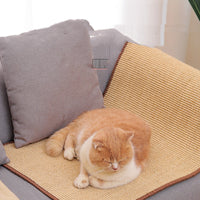 HKM-1732157 Sisal Cat Scratch Mat - Scratch-Resistant & Wear-Resistant, Available in Multiple Sizes