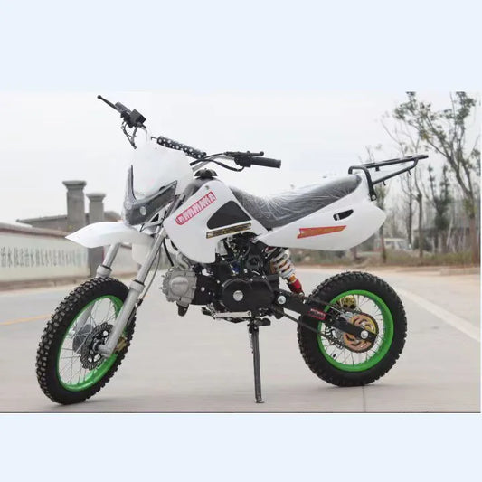 HKM-173267 110cc-150cc 4-Stroke Off-Road Dirt Bike with Kick and Electric Start for Adults