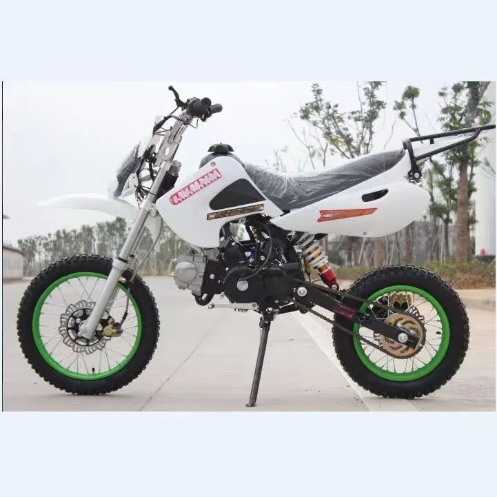 HKM-173267 110cc-150cc 4-Stroke Off-Road Dirt Bike with Kick and Electric Start for Adults