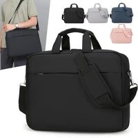 HKM-173395 Large Capacity Men's Laptop Briefcase for Business Travel - Versatile Shoulder Messenger Bag