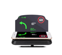 HKM-173395 Smartphone Head-Up Display Navigation Bracket with Adjustable Angle and Strong Suction Cup